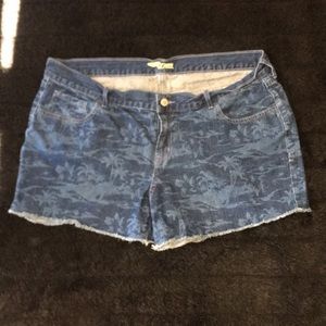Old Navy Tropical Shorts